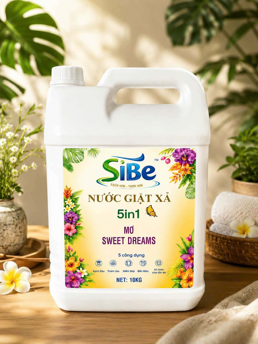 SiBE Hương Mơ Sweet Dreams – Chăm sóc quần áo, nâng niu từng giấc mơ!