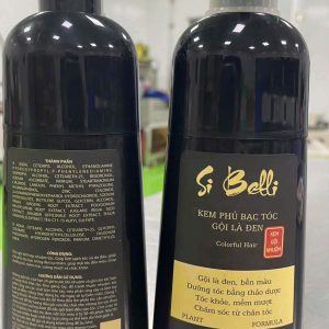SI BELLI – KEM PHỦ BẠC TÓC GỘI LÀ ĐEN
